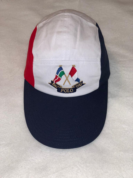 Polo cross flags on sale hat